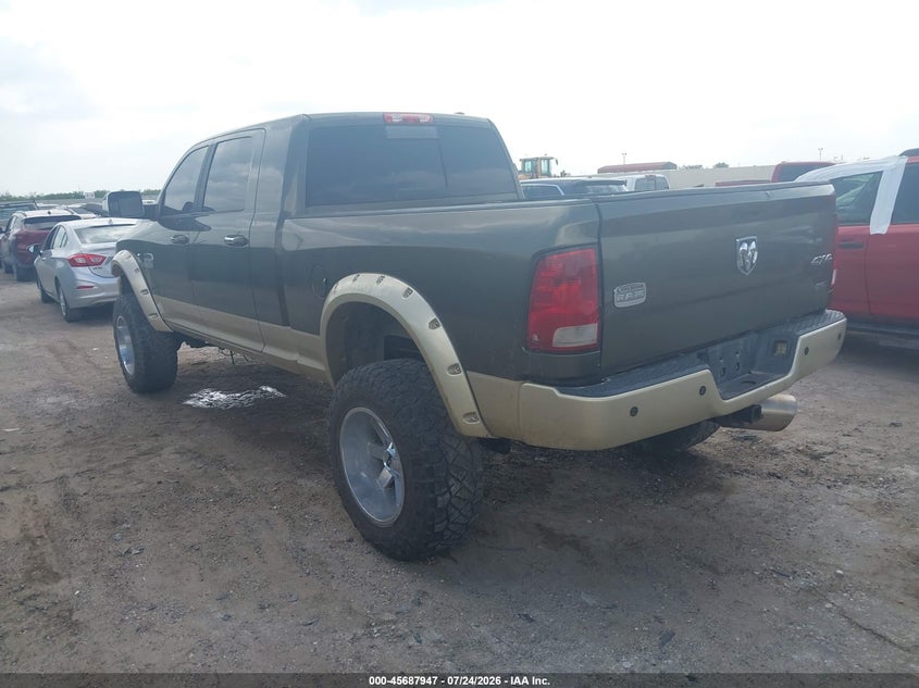 Vin: 3c6ud5pl1cg132694, lot: 46186554, ram 2500 laramie longhorn 20123