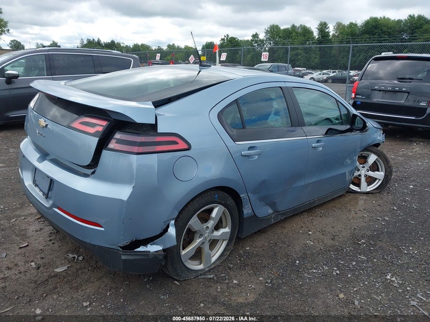 Vin: 1g1re6e45du132122, lot: 46186557, chevrolet volt 20134