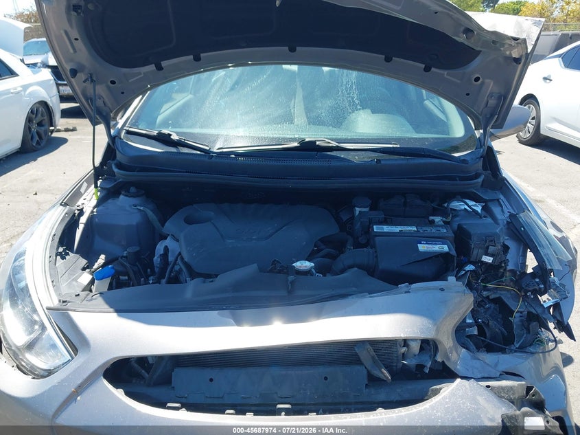 2017 Hyundai Accent Se VIN: KMHCT4AE5HU373752 Lot: 45687974