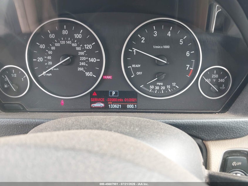 2013 BMW 328I VIN: WBA3A5G54DNP26068 Lot: 45687981
