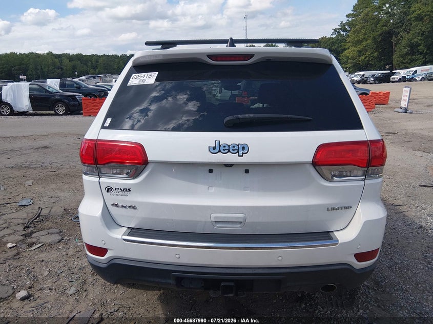 2017 Jeep Grand Cherokee Limited VIN: 1C4RJFBGXHC635318 Lot: 45687990