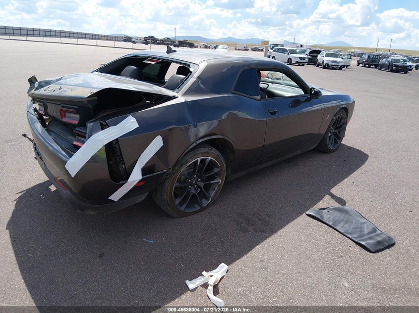 Vin: 2c3cdzfj4lh196423, lot: 46186611, dodge challenger r/t scat pack 20204