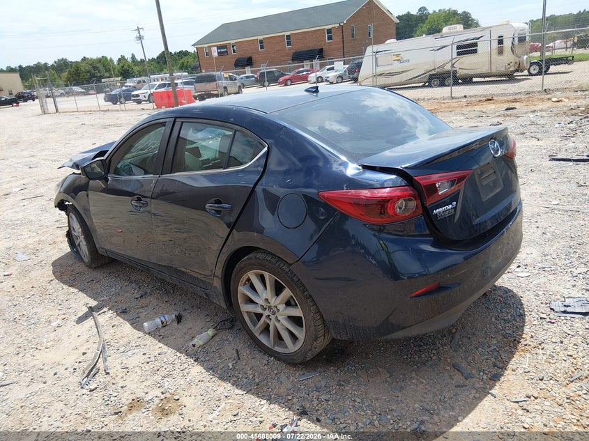 Vin: 3mzbn1w3xhm136191, lot: 46186617, mazda mazda3 grand touring 20173