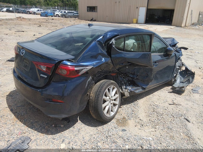 Vin: 3mzbn1w3xhm136191, lot: 46186617, mazda mazda3 grand touring 20174