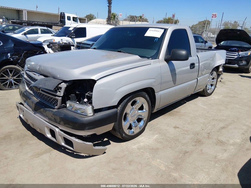2006 Chevrolet Silverado, Front End, IAAI, VIN 3GCEC14V96G146412 — photo 2