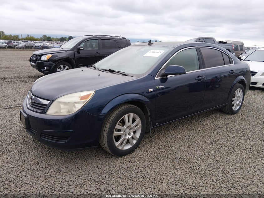2009 SATURN AURA GREEN LINE HYBRID auction photo 2