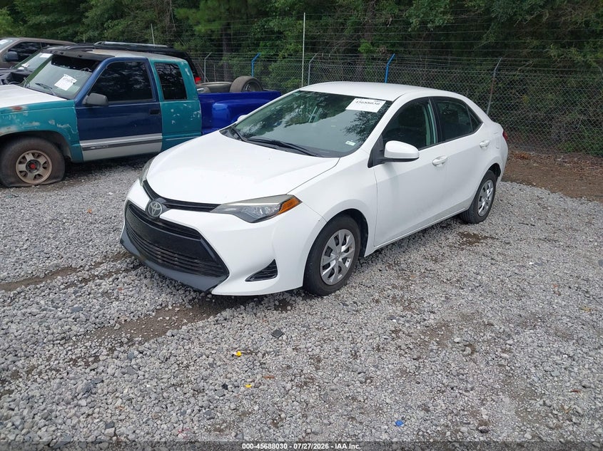 Vin: 2t1burhe8hc761538, lot: 46186637, toyota corolla l 20172