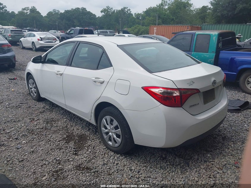 Vin: 2t1burhe8hc761538, lot: 46186637, toyota corolla l 20173