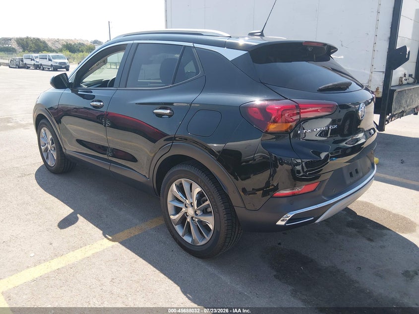 Vin: kl4mmfsl8pb105281, lot: 46186639, buick encore gx essence fwd 20233