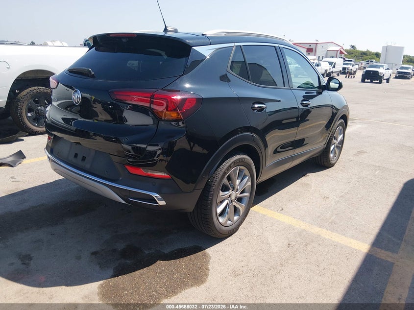 Vin: kl4mmfsl8pb105281, lot: 46186639, buick encore gx essence fwd 20234