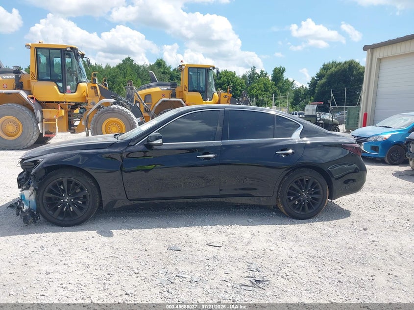 2018 Infiniti Q50 3.0T Luxe VIN: JN1EV7AR2JM444927 Lot: 45688037