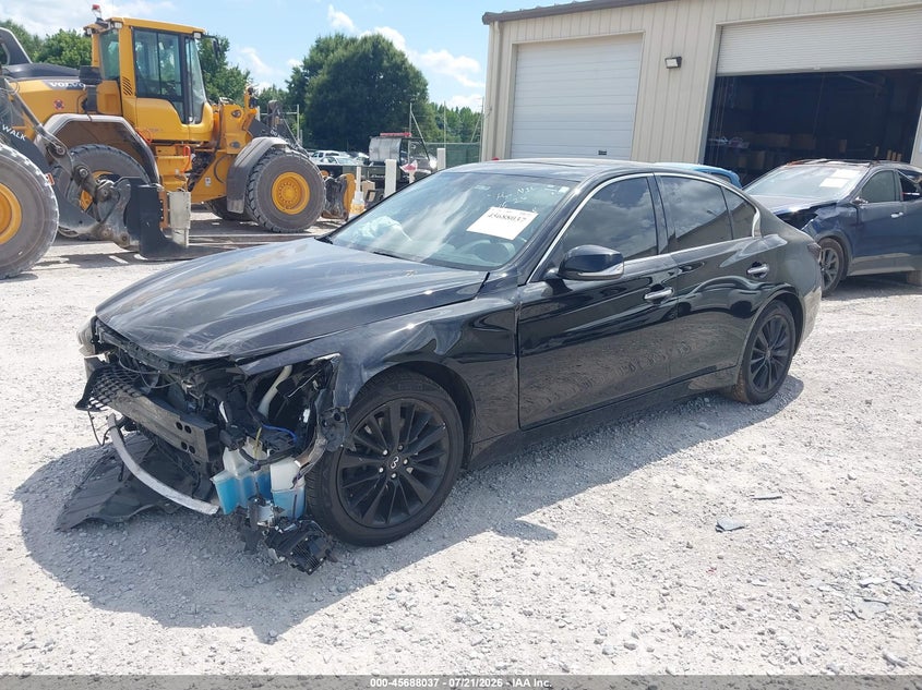 Vin: jn1ev7ar2jm444927, lot: 46186644, infiniti q50 3.0t luxe 20182