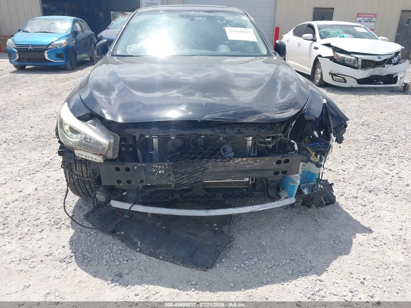 2018 Infiniti Q50 3.0T Luxe VIN: JN1EV7AR2JM444927 Lot: 45688037