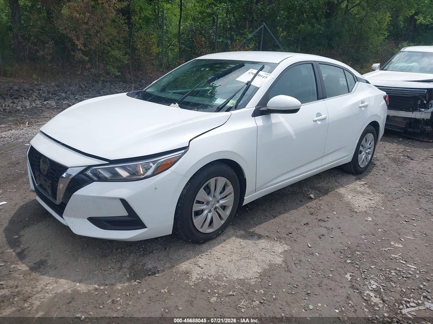 2023 Nissan Sentra, Right Front, IAAI, VIN 3N1AB8BVXPY269180 — photo 2