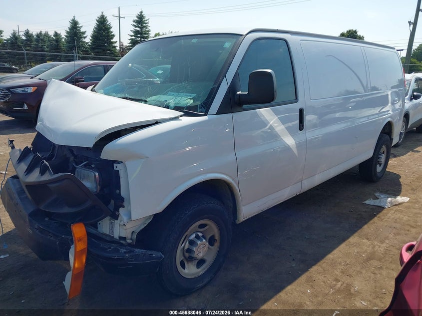 Vin: 1gcwggcg3f1125259, lot: 46186653, chevrolet express 2500 work van 20152