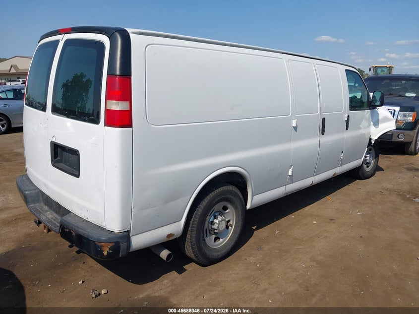 Vin: 1gcwggcg3f1125259, lot: 46186653, chevrolet express 2500 work van 20154