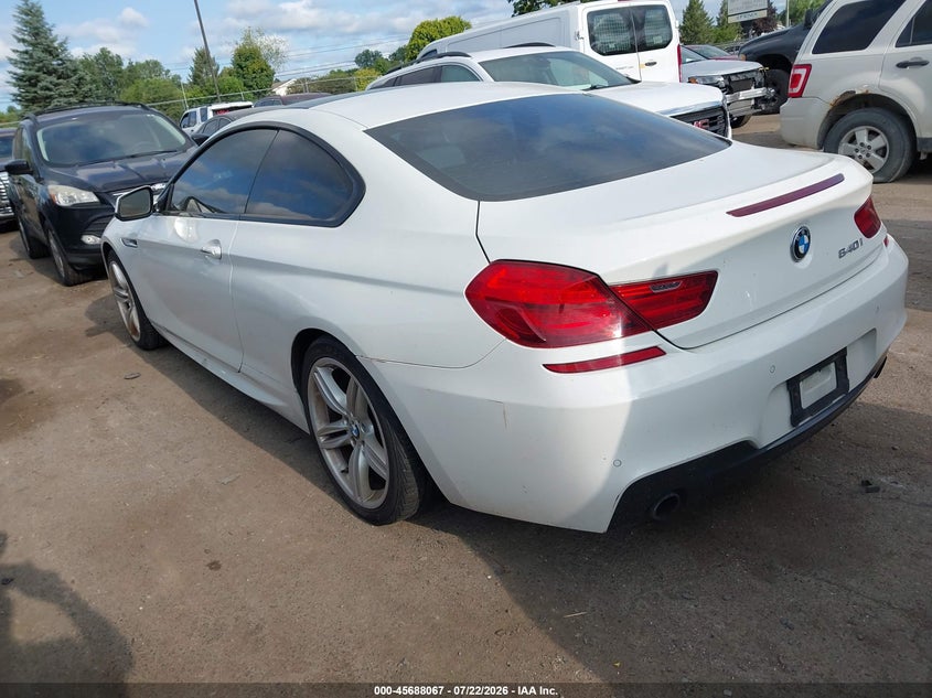 2013 BMW 640I auction photo 3