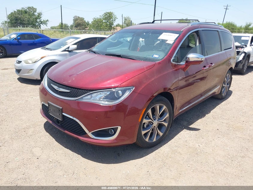 Vin: 2c4rc1gg6hr668782, lot: 46186678, chrysler pacifica limited 20172