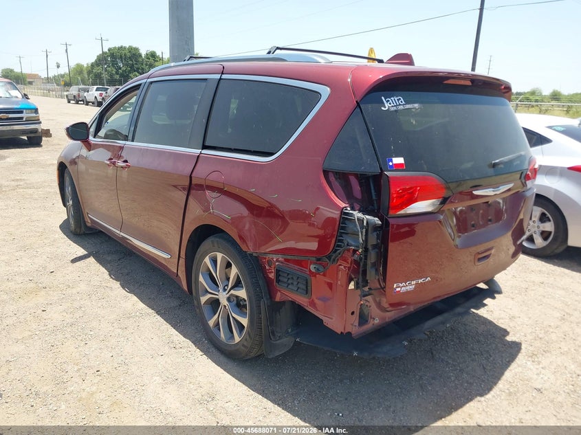 Vin: 2c4rc1gg6hr668782, lot: 46186678, chrysler pacifica limited 20173