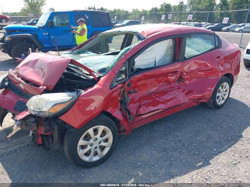 Vin: knadm4a38e6327592, lot: 46186683, kia rio lx 20142