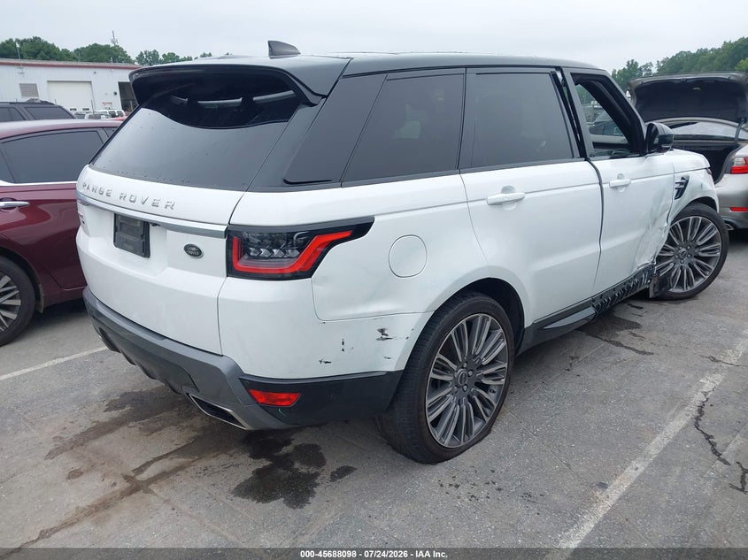 Vin: salwr2suxla896407, lot: 46186705, land rover range rover sport hse mhev 20204