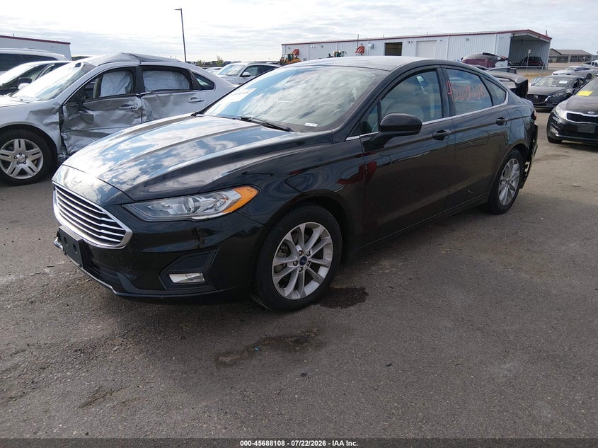 2020 Ford Fusion, Rear, IAAI, VIN 3FA6P0HD2LR189998 — photo 2