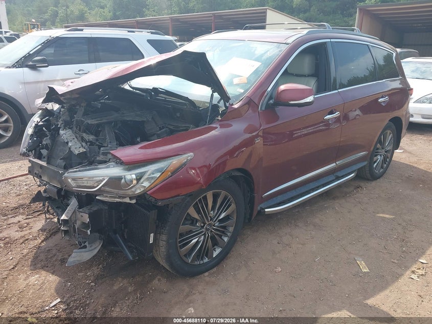 Vin: 5n1dl0mn1kc512958, lot: 46186717, infiniti qx60 luxe 20192