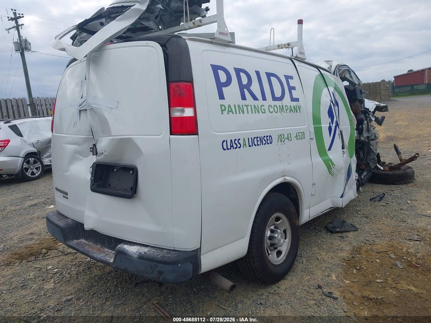 Vin: 1gcwgaff3h1345472, lot: 46186719, chevrolet express 2500 work van 20174