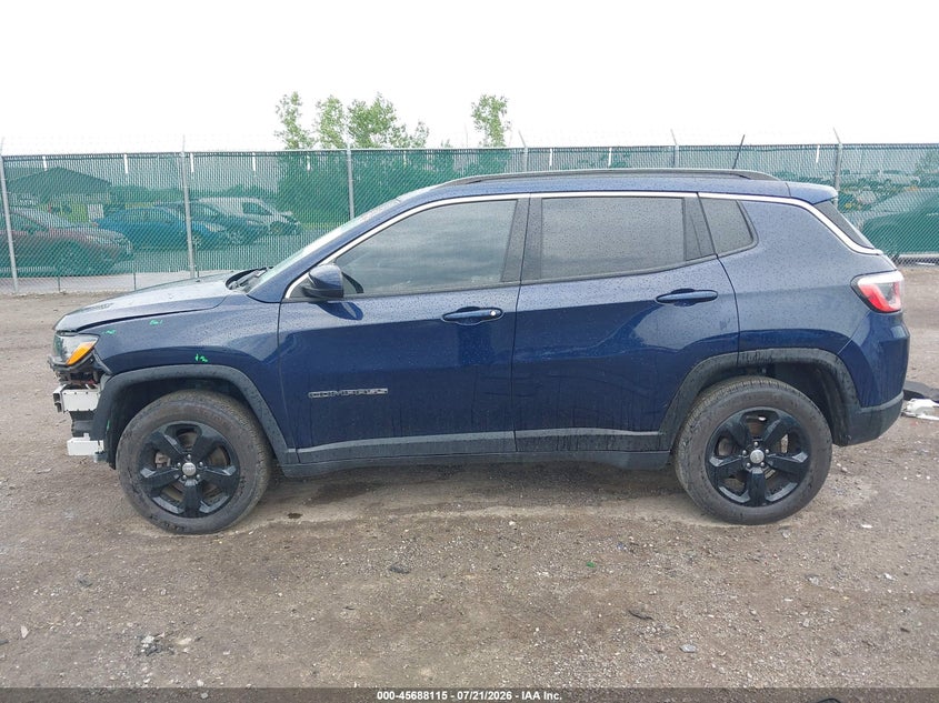 2019 Jeep Compass Latitude 4X4 VIN: 3C4NJDBB7KT656422 Lot: 45688115