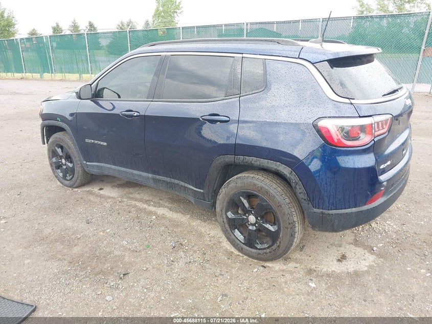 Vin: 3c4njdbb7kt656422, lot: 46186722, jeep compass latitude 4x4 20193