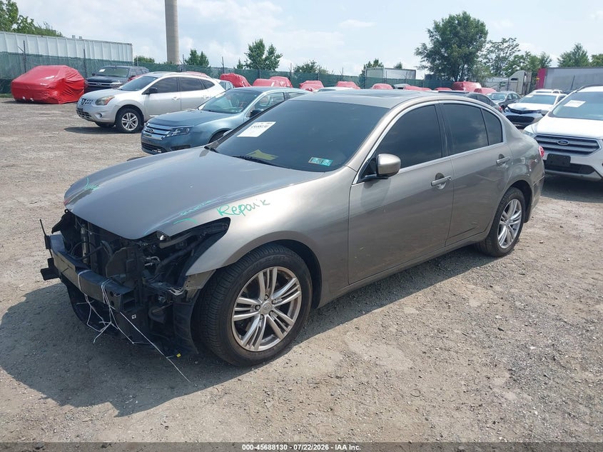 Vin: jn1cv6ar4am455221, lot: 46186737, infiniti g37x 20102