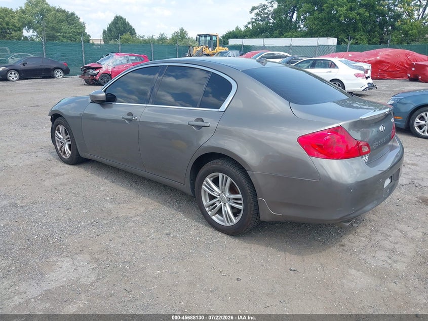 Vin: jn1cv6ar4am455221, lot: 46186737, infiniti g37x 20103