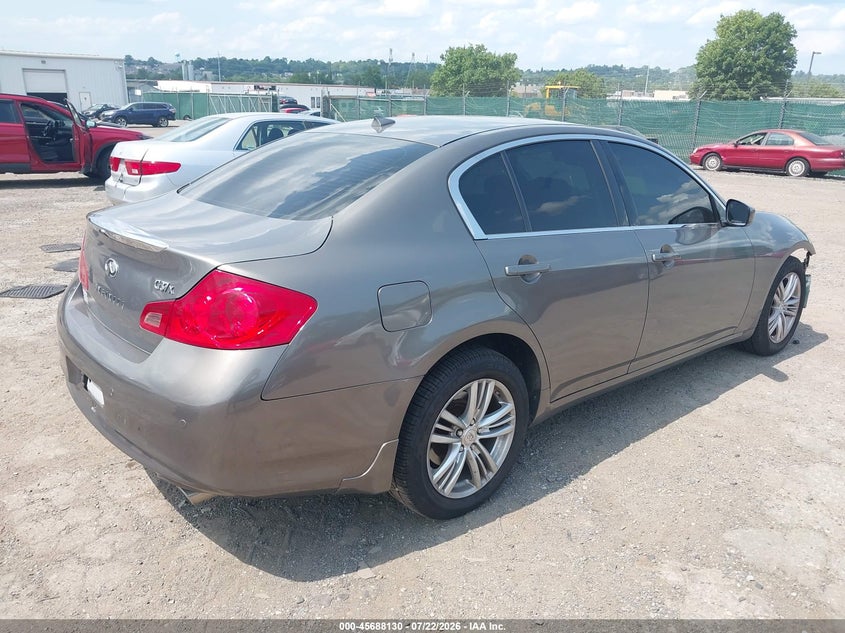 Vin: jn1cv6ar4am455221, lot: 46186737, infiniti g37x 20104