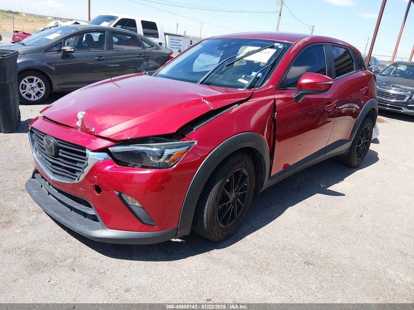 Vin: jm1dkfb78k1445544, lot: 46186750, mazda cx-3 sport 20192