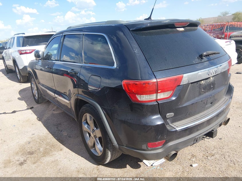 Vin: 1j4rs6gt3bc659612, lot: 46186760, jeep grand cherokee overland 20113