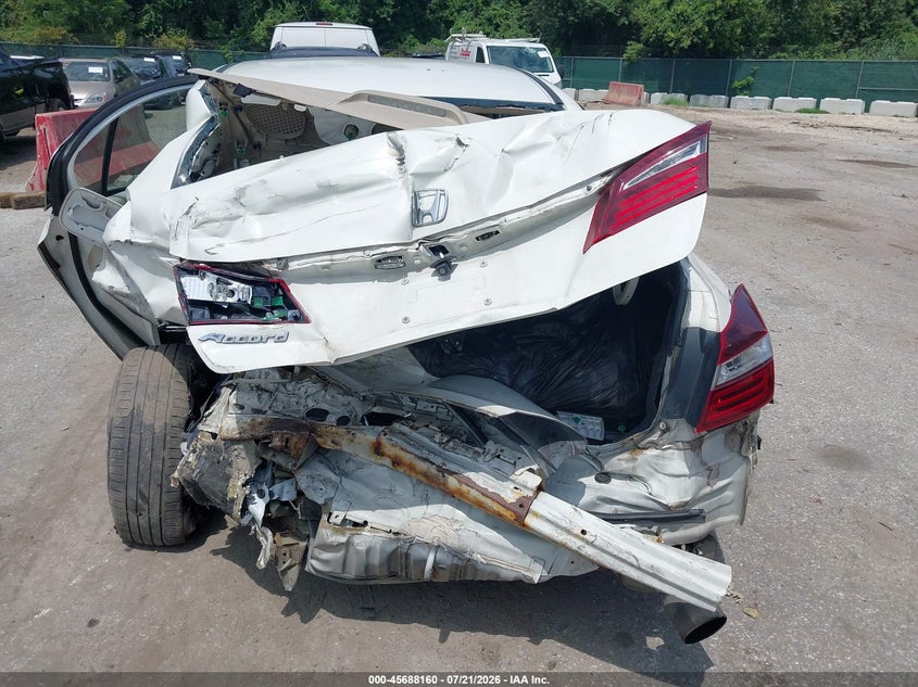 2016 Honda Accord Lx VIN: 1HGCR2F31GA191787 Lot: 45688160