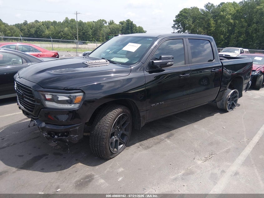 Vin: 1c6srfjtxrn150859, lot: 46186769, ram 1500 laramie  4x4 5'7 box 20242