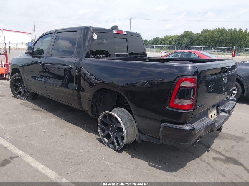 Vin: 1c6srfjtxrn150859, lot: 46186769, ram 1500 laramie  4x4 5'7 box 20243