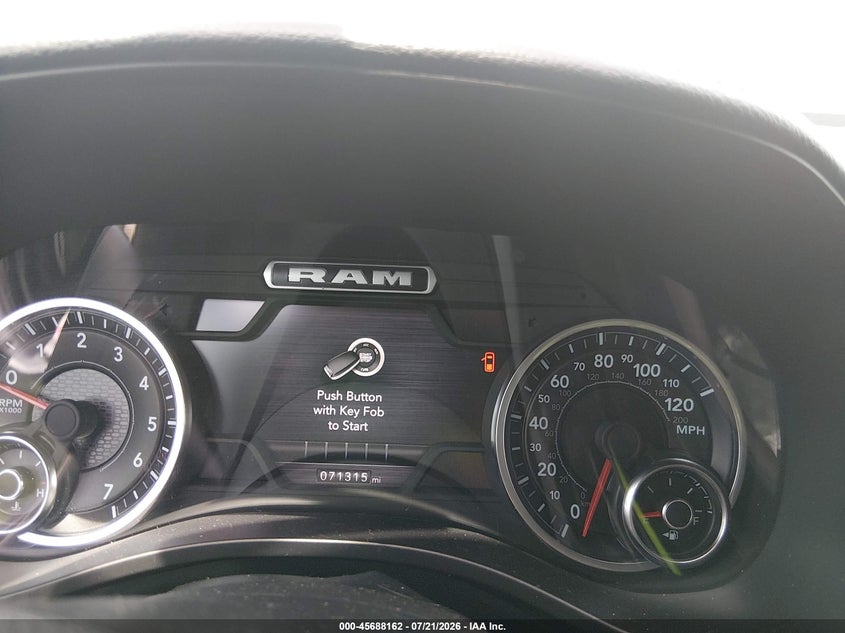 2024 Ram 1500 Laramie 4X4 5'7 Box VIN: 1C6SRFJTXRN150859 Lot: 45688162