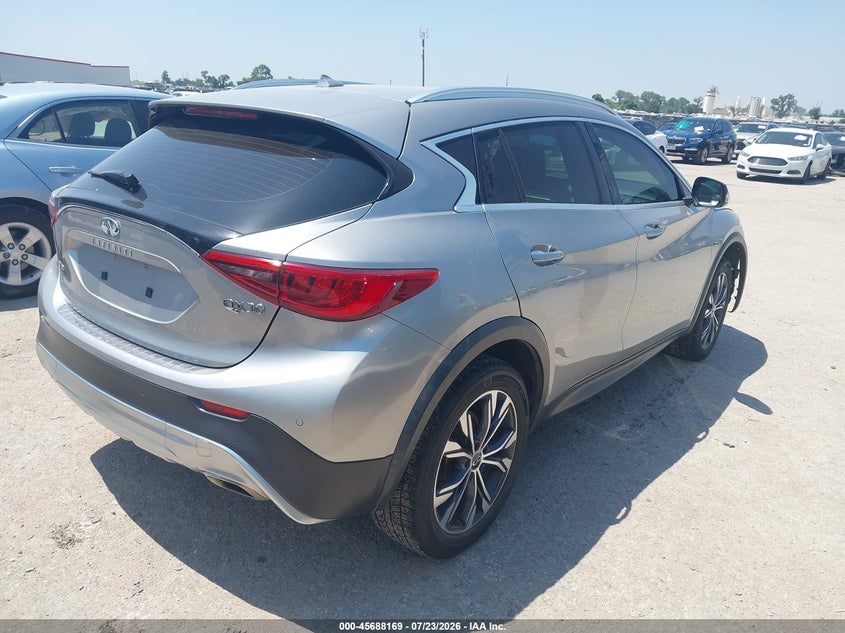 Vin: sjkch5cr4ja048106, lot: 46186776, infiniti qx30 premium 20184