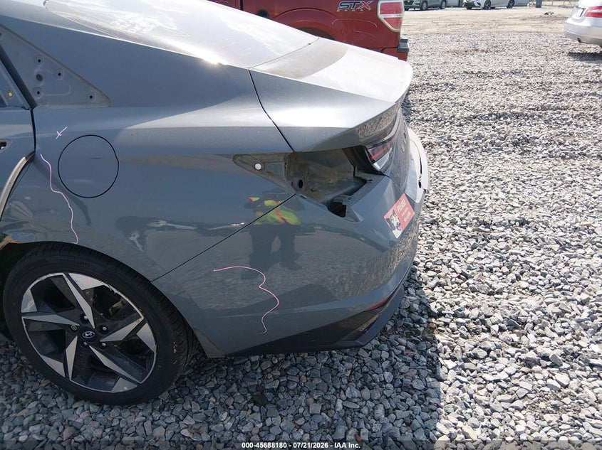 2022 Hyundai Elantra Hybrid Limited VIN: KMHLN4AJ0NU029622 Lot: 45688180