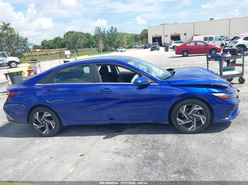 2025 Hyundai Elantra Sel Convenience VIN: KMHLS4DG9SU854546 Lot: 45688204
