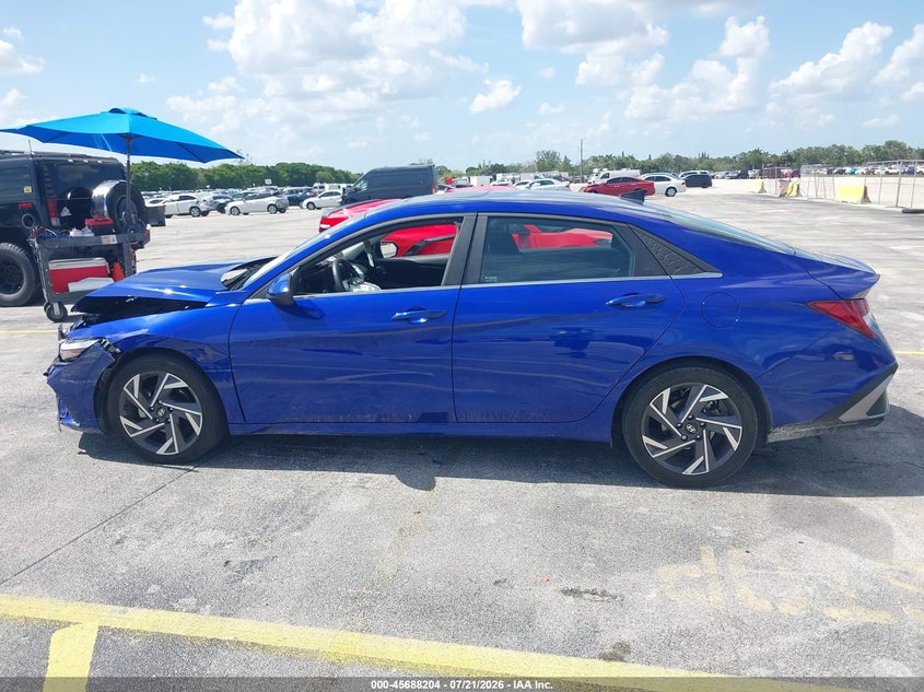 2025 Hyundai Elantra Sel Convenience VIN: KMHLS4DG9SU854546 Lot: 45688204