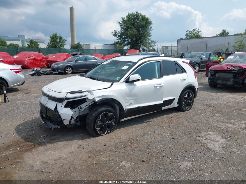 Vin: kndcr3l15r5090870, lot: 46186821, kia niro ev wind 20242