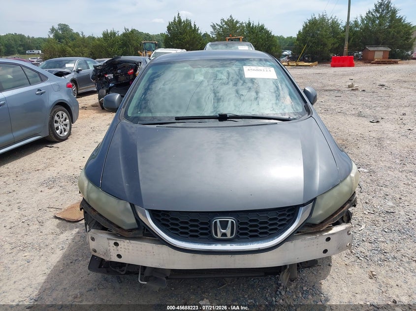 2013 Honda Civic Lx VIN: 2HGFB2F55DH539509 Lot: 45688223