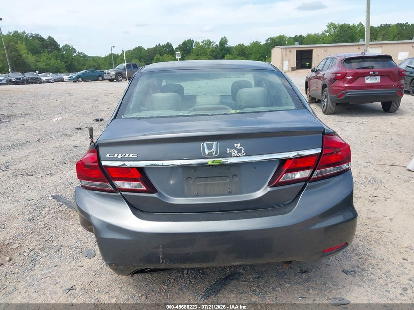 2013 Honda Civic Lx VIN: 2HGFB2F55DH539509 Lot: 45688223