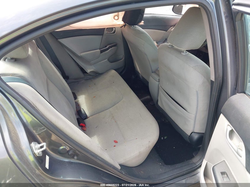 2013 Honda Civic Lx VIN: 2HGFB2F55DH539509 Lot: 45688223