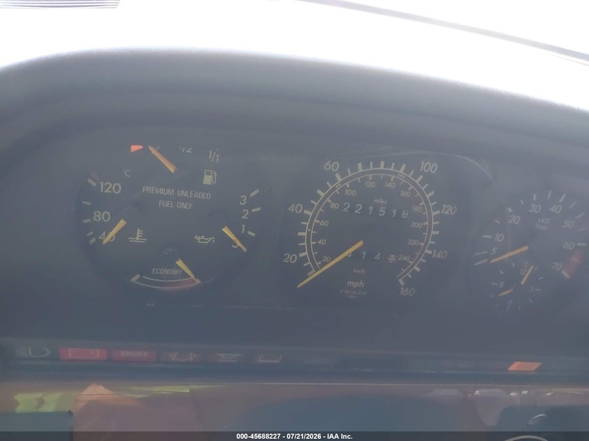 1991 MERCEDES-BENZ 300 auction photo 7