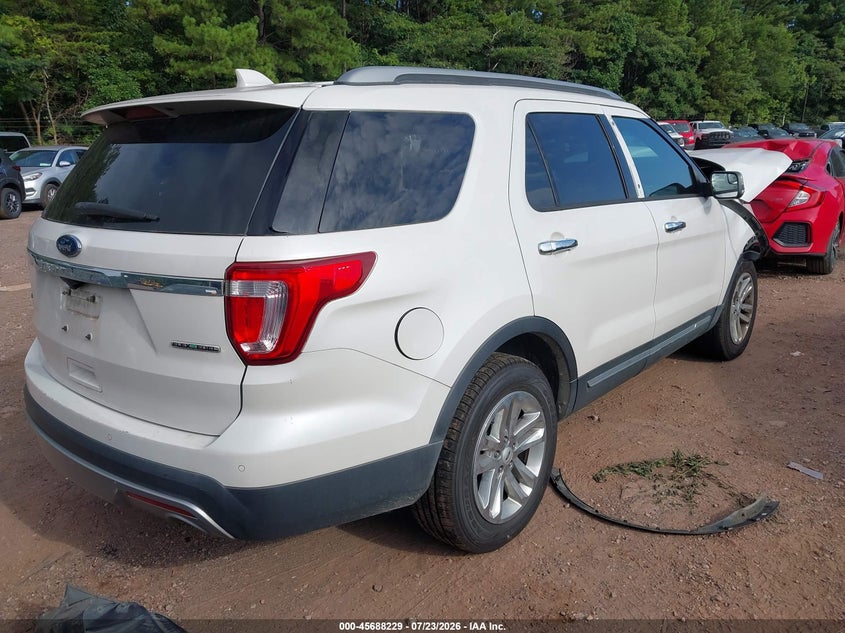 Vin: 1fm5k7d8xgga50197, lot: 46186836, ford explorer xlt 20164