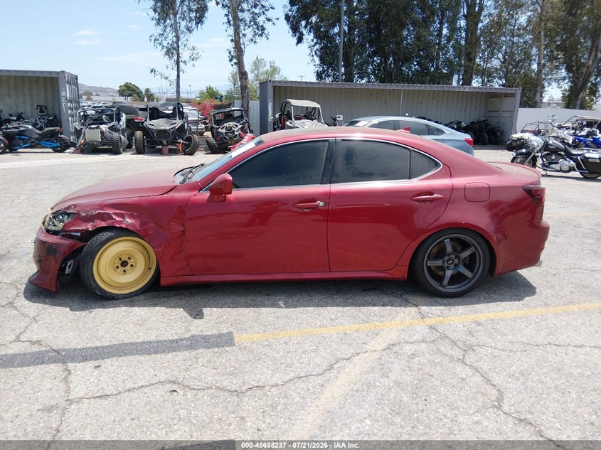 2008 Lexus Is 350 VIN: JTHBE262285017460 Lot: 45688237